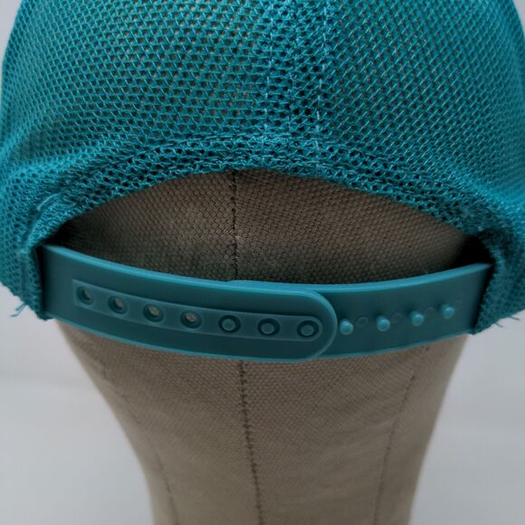 Bass Pro Shops Men's Snapback Hat Gone Fishing Trucker Cap Blue OSFM - Picture 8 of 12